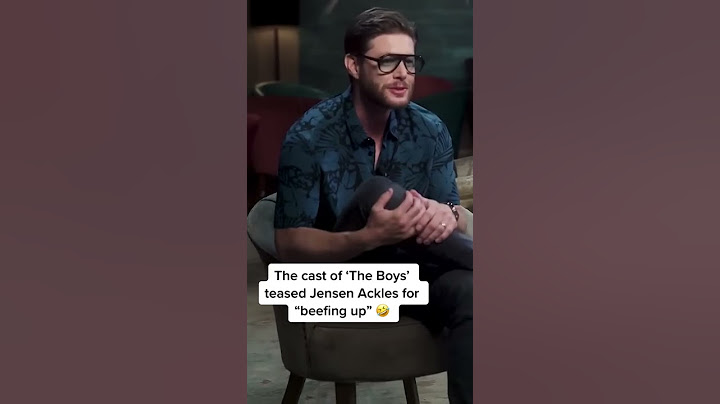The Cast Of 'The Boys' Made Fun Of Jensen Ackles For “Beefing Up”