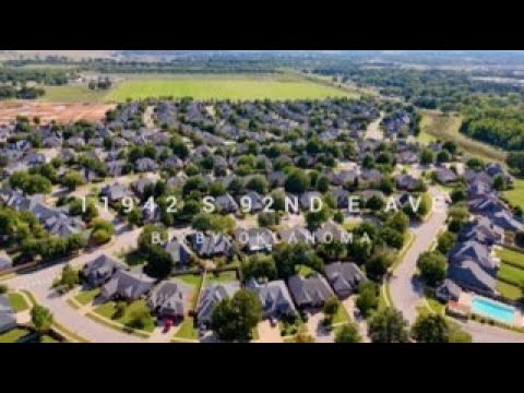 11942 S 92nd E Ave, Bixby, OK home video tour