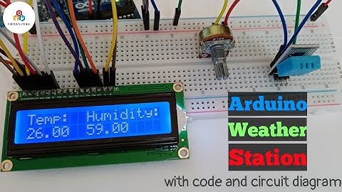 Arduino Weather Station (using DHT11/ DHT22) || VIKRAM TECH