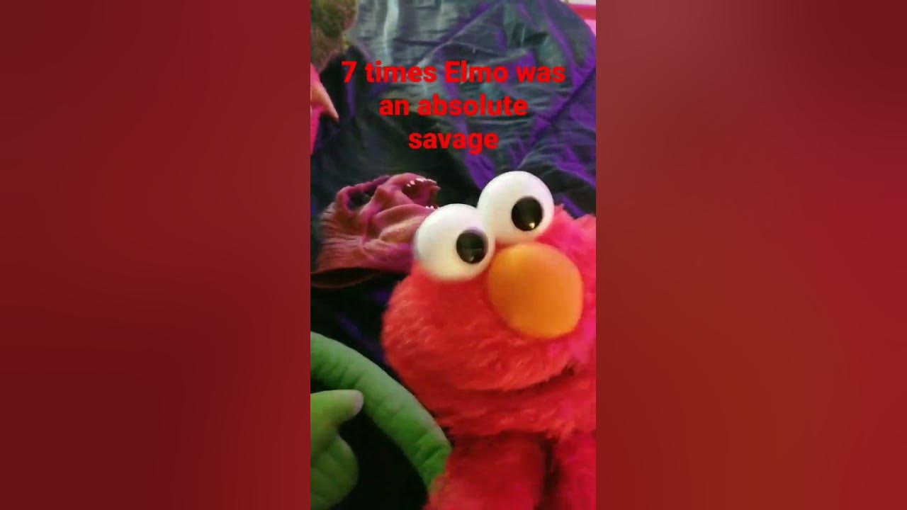 7 Times Elmo Was An Absolute Savage 7 times Elmo was an absolute savage #elmo #kermitthefrog #shorts - YouTube