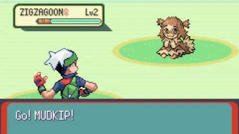 Moemon Emerald Mudkip Solorun pt 1