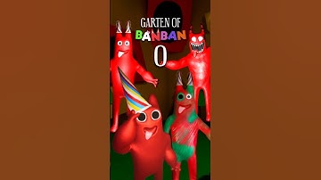 Garten of Banban 0 - All Banban Versions #shorts #shortvideo #gartenofbanban