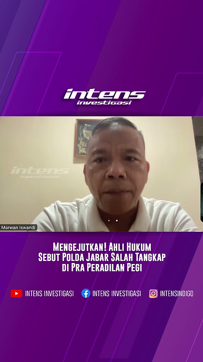 Ahli Hukum Sebut Polda Jabar Salah Tangkap di Pra Peradilan Pegi #pegi #vina #vinacirebon
