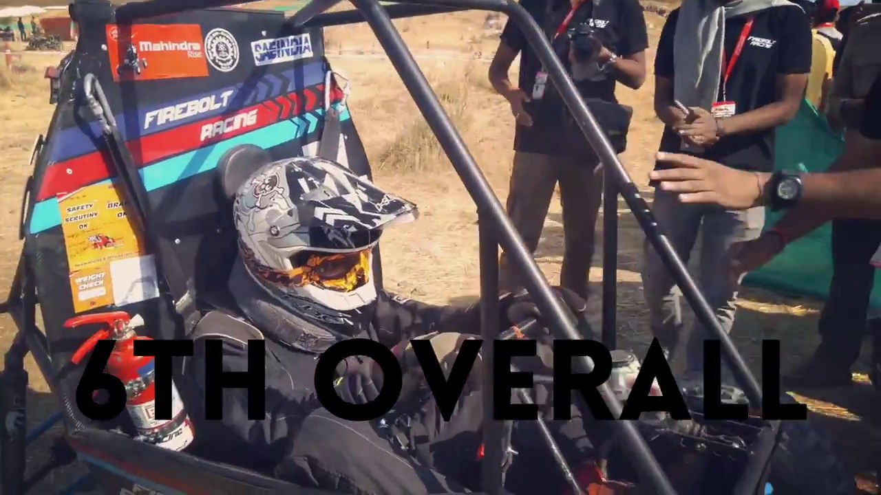 Firebolt Racing FIREBOLT RACING - SUSPENSION AND TRACTION RUN - BAJA SAEINDA 2018 - YouTube