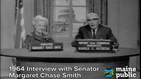 "Report From Congress" with Margaret Chase Smith (1964)
