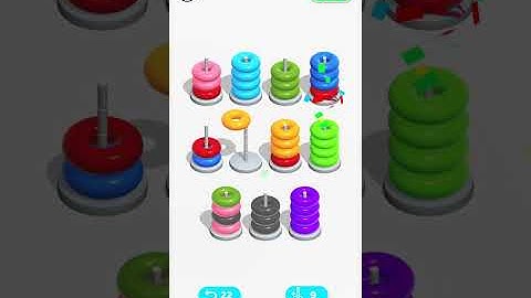 Color Hoop Stack - level 52