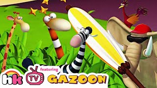 Gazoon | The Jungle Rumble 2 | Funny Animals Cartoons by HooplaKidz TV