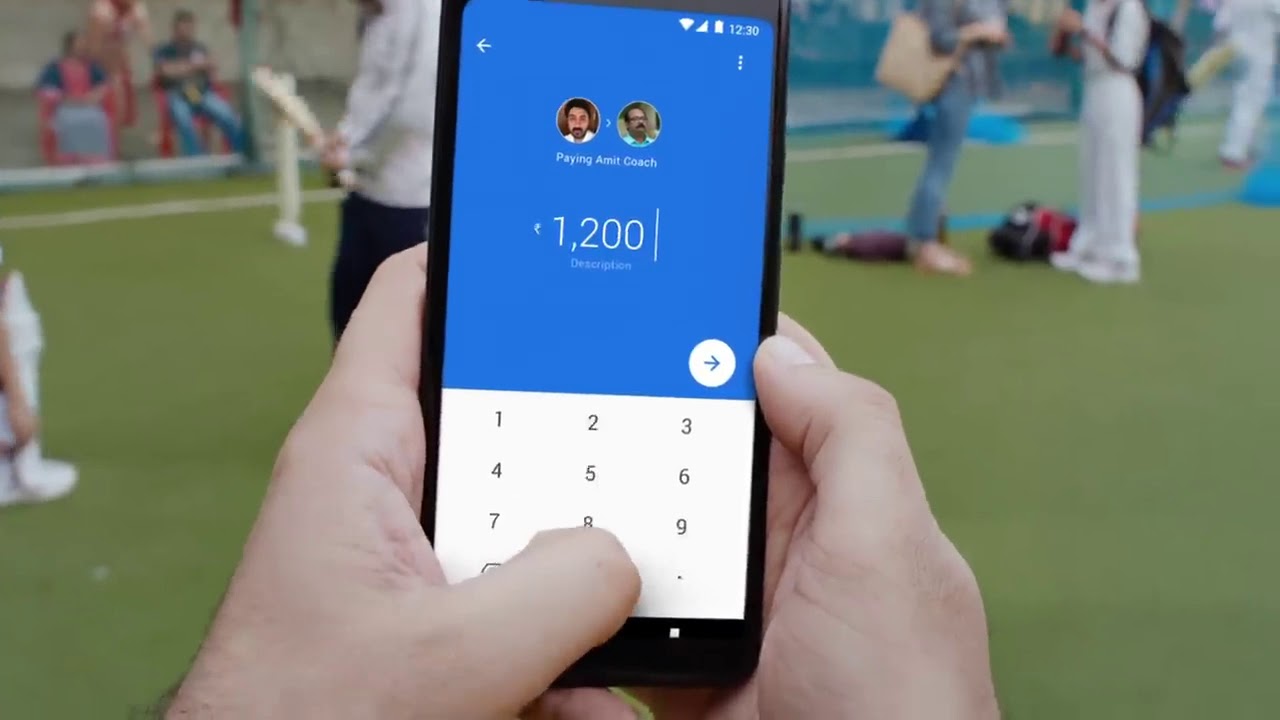 Google Pay Ads New year Offer In Tez