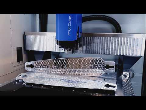 High-Speed CNC Milling: Aluminum Longboard Machining on the DATRON MXCube! - video from DATRON