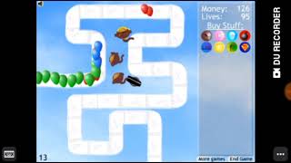 BTD 2 gamplay on android! screenshot 2