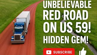 Unbelievable Red Road on US 59 Hidden Gem at the Wyoming-Montana Border