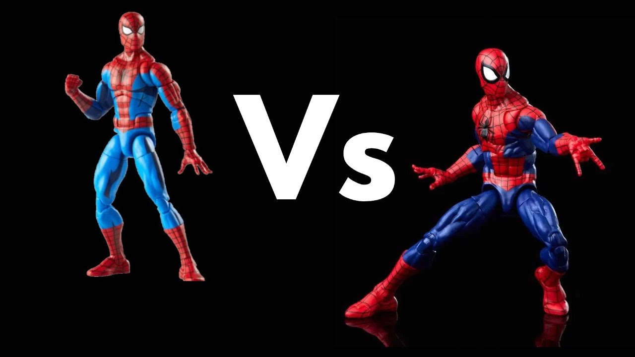 CUAL ES LA MEJOR FIGURA DE SPIDER-MAN ? Marvel Legends 2022 - YouTube