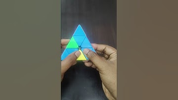Solve the Pyraminx in Tamil | Beginners Method | imw #rubiccube #cubing #solvecube #puzzle