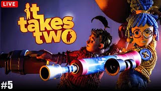 It Takes Two Gameplay | BOSS FIGHT CO-OP | Day 6