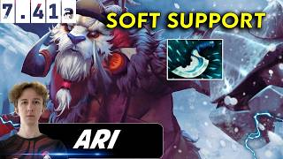Ari Tusk Soft Support - Dota 2 Patch 7.41a Pro Player Full Gameplay