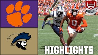 Clemson BOUNCES BACK 🙌 Clemson Tigers vs. Charleston Southern Buccaneers | Full Game Highlights