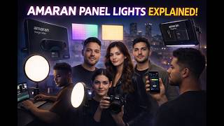 شرح مصابيح Amaran Panel Lights | سلسلة Verge و Pano و P60 للمبدعين وصانعي الأفلام screenshot 1