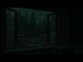 Soft Night Rain Outside the Bedroom Window | Cozy Warm Ambience for Deep Sleep