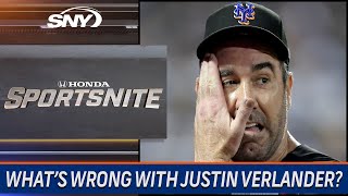 What's wrong with Mets starter Justin Verlander? | SportsNite | SNY image