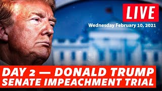 LIVE: Senate Impeachment Trial of Donald Trump, Day 2 | CBN News