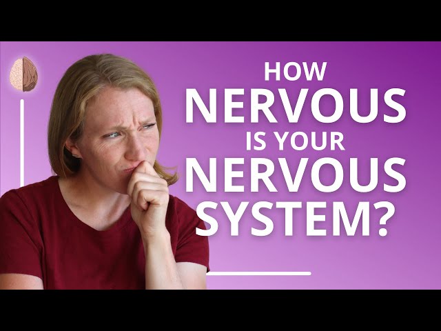 How Nervous Is Your Nervous System? Anxiety Skills #3