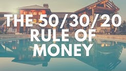 The 50/30/20 Rule of Money 