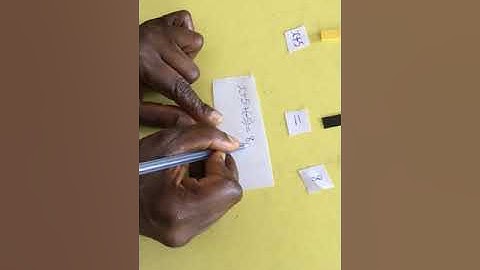 Solving One Step Equations with Positive Numbers - Montessori Elementary Math - Algebra (4 of 5)