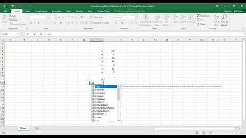 How to Count the Positive and Negative value using Excel