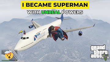 GTA 5 : I Became SUPERMAN For The First Time | Gta 5 Mod Menu | Gta 5 Gameplay #19