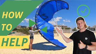 How to be an ASSISTANT Kiter - (Kitesurf Tutorial)