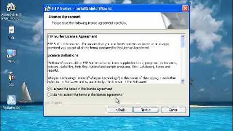 Acceder y administrar documentos en el servidor FTP con cliente FTP