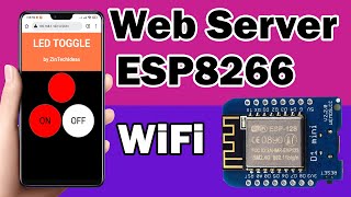 Build an ESP8622 Web Server with wemos D1 mini Webserver Arduino esp8266 wemos d1 mini screenshot 5