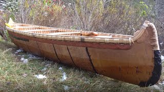 906 Outdoors - Building a Birch Bark Canoe Part 1