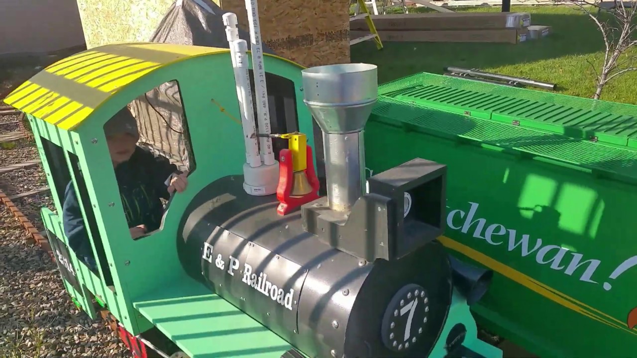 Our backyard railroad Story YouTube