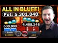 4 MILLION POT BLUFF $109 WPT - DAY 2! | Ft. ALLinPav