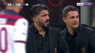 Serie A Moment: Referee goes into red card frenzy in AC Milan vs Bologna game screenshot 5