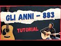 Gli Anni - 883 - Tutorial Chitarra