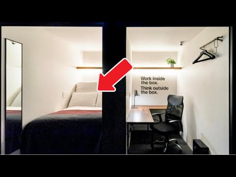 Japan&rsquo;s finest capsule hotel with coworking space 😴🛏 Tokyo, Shibuya [Travel Vlog]