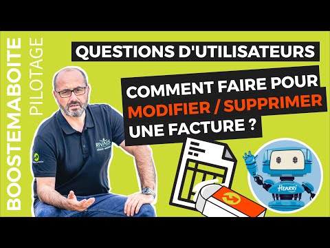 Vidéo: Comment Annuler Une Facture