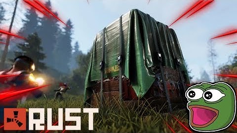 Looting the Supply Drop on Rust Console - Noob Adventures #2