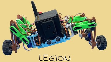 Legion Mark 2 : Shape - Shifting Robot || Arduino, ESP32 - Cam