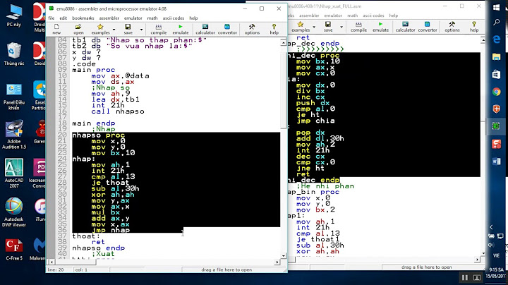 Hướng dẫn lập trình assembly
