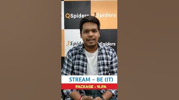 Watch how Jspiders student got placed with good package | Jspiders thane