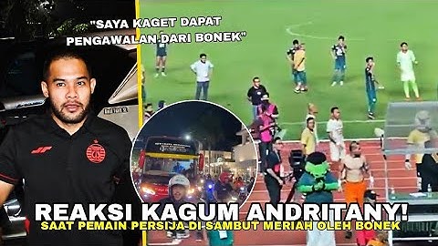 REAKSI KAGUM ANDRITANY! Saat Bonek Menyambut Dan Mengawal Jakmania Di Laga Persija Vs Persebaya