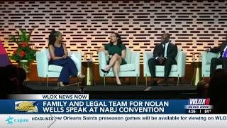Nolan Wells family attorneys call for federal review of his case at NABJ convention