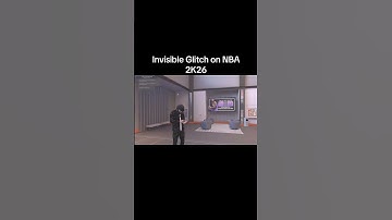 Invisible Glitch on NBA 2K26 #2k #fypシ゚viral #fypage #fy #youtubeshorts #invisible #2k26  #fyp