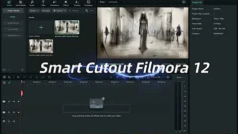 Filmora 12: Smart Cutout Work Session