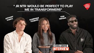 Anthony Ramos, Dominique Fishback & Tobe Nwigwe Talk About Transformers Rise Of Beast, RRR & Jr NTR
