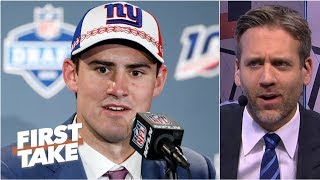 Giants QB Daniel Jones 'better be a Hall-of-Famer one day' - Max Kellerman | First Take