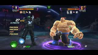AW, season 66, Node 37, Crossbones vs Thing